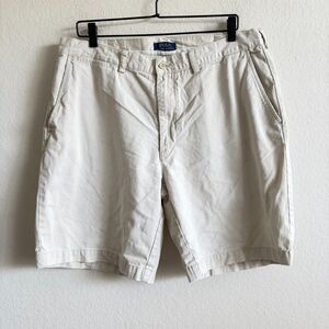 POLO RALPH LAUREN Vintage 90s Khaki Cargo Cotton Shorts Mens 36 Grandpacore